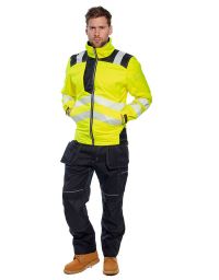 PW3 warning protection rain jacket